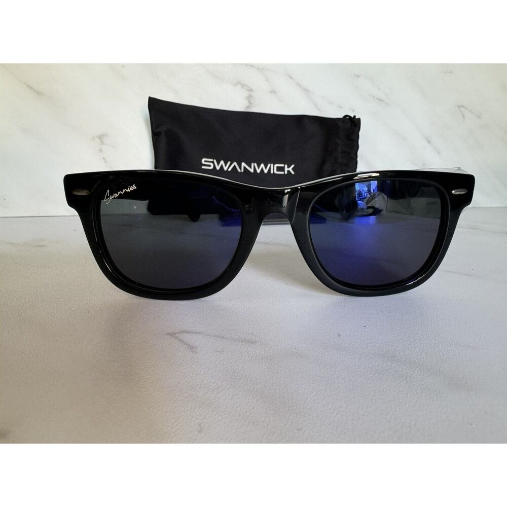 Swanwick Day Classic Sunnies Henley Black regular Glasses  Ref 1006